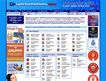 Tablet Screenshot of it.sportsemotions.com